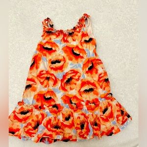 Janie and Jack poppy flower dress